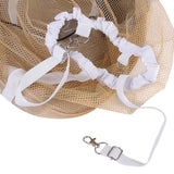 Maxbell Beekeeping Cowboy Hat Protective Mesh & Bee Hive Capture Grip Tool & Honey comb