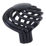 Maxbell 50Pcs Spiral Cage Design Kitchen Cabinet Cupboard Handles Knob Dia.3.4cm