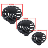 Maxbell 7xBirdcage Twist Spiral Cabinet Drawer Closet Door Handle Pull Knob 34x35mm