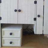 Maxbell 24xBirdcage Twist Spiral Cabinet Drawer Closet Door Handle Pull Knob 34x35mm