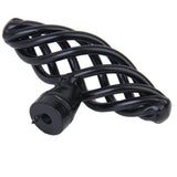 Maxbell 3 Twist Spiral Kitchen Cabinet Drawer Dresser Cupboard Door Handle Pull Knob 5cm
