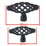 Maxbell 6x Spiral/Twist Design Cabinet Drawer Bin Dresser Cupboard Door Handle Pull Knob