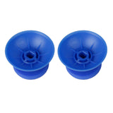 Maxbell 1 Pair of Joystick Thumbstick Thumb Stick for Sony PlayStation 4 PS4 Controller - Blue+Pair of Joystick Thumbstick Cap Caps for Sony PlayStation 4 PS4 Controller - Blue