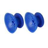 Maxbell 1 Pair of Joystick Thumbstick Thumb Stick for Sony PlayStation 4 PS4 Controller - Blue+Pair of Joystick Thumbstick Cap Caps for Sony PlayStation 4 PS4 Controller - Blue