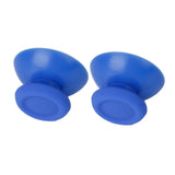 Maxbell 1 Pair of Joystick Thumbstick Thumb Stick for Sony PlayStation 4 PS4 Controller - Blue+Pair of Joystick Thumbstick Cap Caps for Sony PlayStation 4 PS4 Controller - Blue
