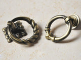 Maxbell 3 Pairs Vintage Cabinet Drawer Dresser Cupboard Pull Handle Knob with Screws