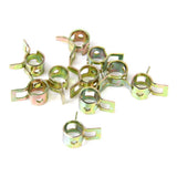 Maxbell 8x10x Spring Clip Fuel Hose Line Water Pipe Air Tube Clamps Fastener 6mm