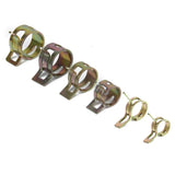 Maxbell 40 x Spring Clip Fuel Hose Line Air Tube Clamps Fastener Diameter 6mm