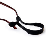 Maxbell 4xSilicone Eyeglasses Strap Glasses Sunglasses Sports Band Cord Holder for Children- Black