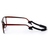 Maxbell 4xSilicone Eyeglasses Strap Glasses Sunglasses Sports Band Cord Holder for Children- Black