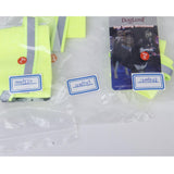 Maxbell 2Pairs Elastic Pet Dog Fluorescent Safety Leg Bands Knee Cap Reflective Strips L