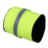 Maxbell 2Pairs Elastic Pet Dog Fluorescent Safety Leg Bands Knee Cap Reflective Strips L