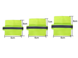 Maxbell 2Pairs Elastic Pet Dog Fluorescent Safety Leg Bands Knee Cap Reflective Strips L