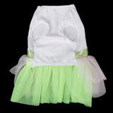 Maxbell Maxbell Cute Pet Dog Tutu Dress Sunflower Lace Skirt Princess Clothes Party Dress Size S