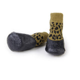 Maxbell Maxbell Leopard Print Waterproof Dog Puppy Cat Pet Shoes Slippers Non-Slip Socks - #0