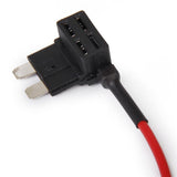Maxbell 3xStandard (ATO,ATC)Blade Fuse TAP Add-A-Circuit Adapter Holder 32V for Auto Car
