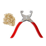 Maxbell Grommet Rivets Eyelet Setting Pliers Tool for Bags Shoes Leather Belt - Aladdin Shoppers