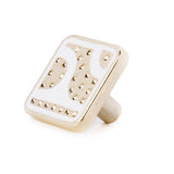 Maxbell 3x Zinc Alloy Rhinestone Cupboard Cabinet Drawer Door Pull Handle Knob Decor DIY