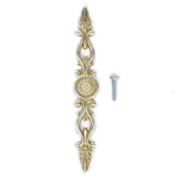 Maxbell Home Bedroom Cabinet Drawer Cupboard Decor Antique Silver Pull Handle Pack of 4PCS with 4 Mounting Screw - Aladdin Shoppers