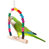 Maxbell Maxbell Colorful Swing Bird Toy Parrot Cage Toys Cages Parakeet Cockatiel Finch Lovebird Budgie