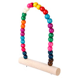 Maxbell Chew Toy Teeth Clean+2 Colorful Swings for Bird Parrot Parakeet Cockatiel Budgie