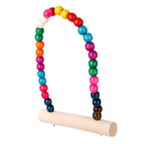 Maxbell Chew Toy Teeth Clean+2 Colorful Swings for Bird Parrot Parakeet Cockatiel Budgie