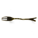 Maxbell 12xAntique Bronze Creative Fork Design Kitchen Cabinet Closet Drawer Pull Handle 76mm