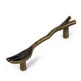 Maxbell 12xAntique Bronze Creative Fork Design Kitchen Cabinet Closet Drawer Pull Handle 76mm