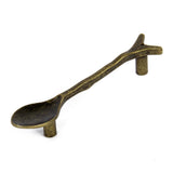 Maxbell 12xAntique Bronze Creative Spoon Design Kitchen Cabinet Closet Drawer Pull Handle 76mm