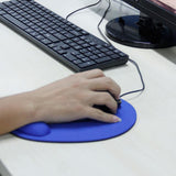 Maxbell 6xBlue Wrist Rest Mouse Mat Pad
