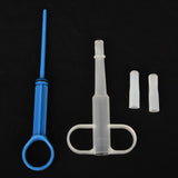 Maxbell 2pcs Dog Cat Capsule Tablet Grip Tip Pill Gun Syringe Aid Piller Pusher Doser