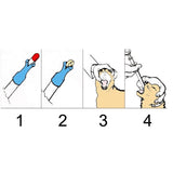 Maxbell 2pcs Dog Cat Capsule Tablet Grip Tip Pill Gun Syringe Aid Piller Pusher Doser