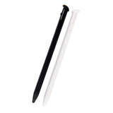 Maxbell 2pcs Plastic Stylus Touch Screen Pen for New Nintendo 3DS White & Black