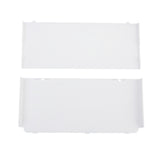 Maxbell White Protective Cover Replacement Lid + 2 Screen Touch Pen for NEW Nintendo 3DS