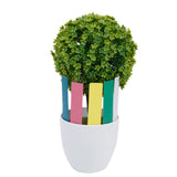 Maxbell 100 x Plastic Garden Plant Labels Nursery Stake Tags Plant Care Tools Pink