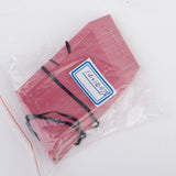 Maxbell 100 x Plastic Garden Plant Labels Nursery Stake Tags Plant Care Tools Pink