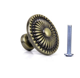 Maxbell 4xVintage Cabinet Door Drawer Bin Handle Pull Knob Hardware - Antique Bronze