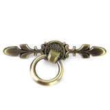 Maxbell 10pcs 117mm Vintage Antique Bronze Cupboard Cabinet Drawer Door Ring Pull Handle