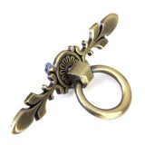 Maxbell 10pcs 117mm Vintage Antique Bronze Cupboard Cabinet Drawer Door Ring Pull Handle