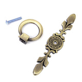 Maxbell 10pcs 117mm Vintage Antique Bronze Cupboard Cabinet Drawer Door Ring Pull Handle
