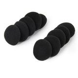 Maxbell 32x5 Pairs Black Replacement Ear Cushion Pads for Sony MDR-Q55 MDR-Q21LP Q22 Q68 Q38 BT140Q