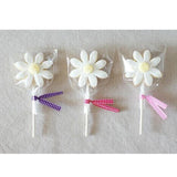 Maxbell 500 pcs Twist ties for Cello Wedding Party Candy Bag or General Use - Green with white grids - Aladdin Shoppers