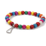 Maxbell Chew Toy Teeth Clean+2 Colorful Swings for Bird Parrot Parakeet Cockatiel Budgie