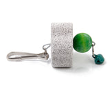 Maxbell Chew Toy Teeth Clean+2 Colorful Swings for Bird Parrot Parakeet Cockatiel Budgie