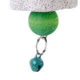 Maxbell Bird Toys Swing Hanging Ring w/Hook +Chew Toy Teeth Clean for Cockatiels Parrot