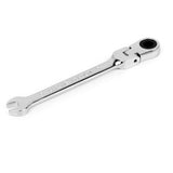 Maxbell 2x Chrome Flexible Head Ratchet Action Wrench Spanner Nut Tool Size 6mm&7mm