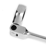 Maxbell 2x Chrome Flexible Head Ratchet Action Wrench Spanner Nut Tool Size 6mm&7mm