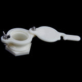 Maxbell 38mm Plastic Honey Gate Valve + Rearing Queen Bee Hair Roller Cages Tool