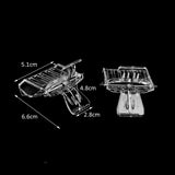 Maxbell 6x Plastic Beekeeping Honey Entrance Feeder + 5 Queen Cage Clip Bee Catcher Tool