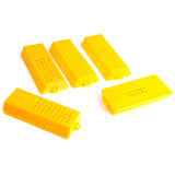 Maxbell 6x Beekeeping Honey Entrance Feeder + 10x Queen Bee Cage Catcher Beekeeper New